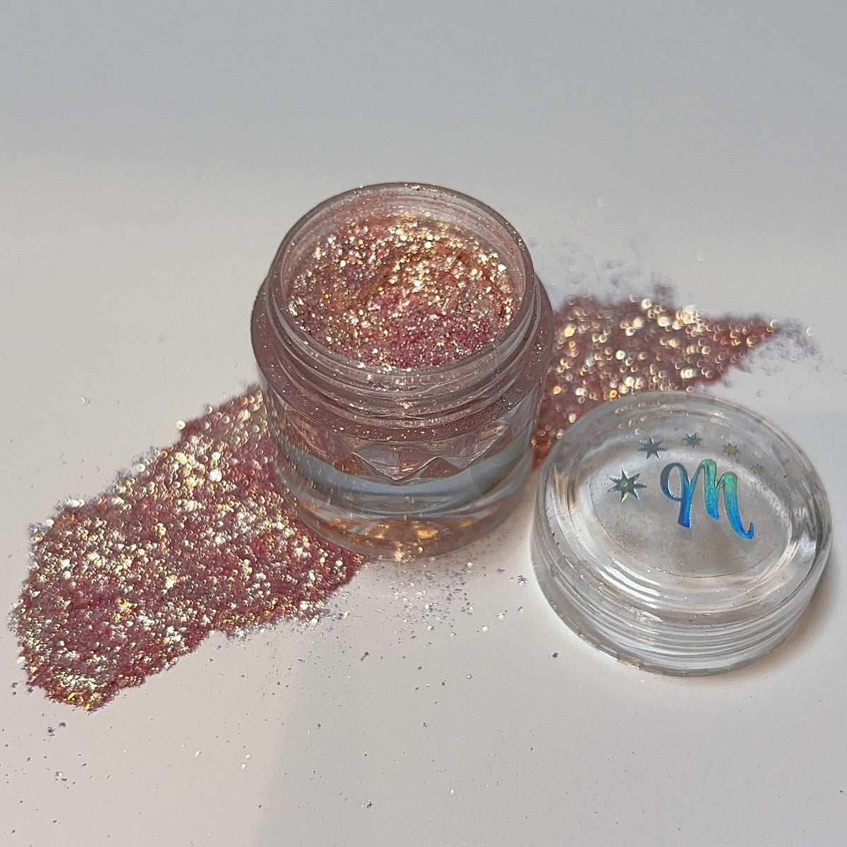 Magical Makeup Rose Champagne Sparking Glitter Pigment 0.5g