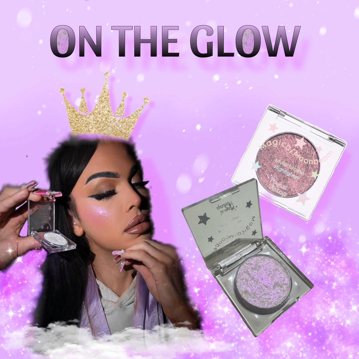 ‘On the Glow’ Moonbeam Multichrome Highlighter 3.3g