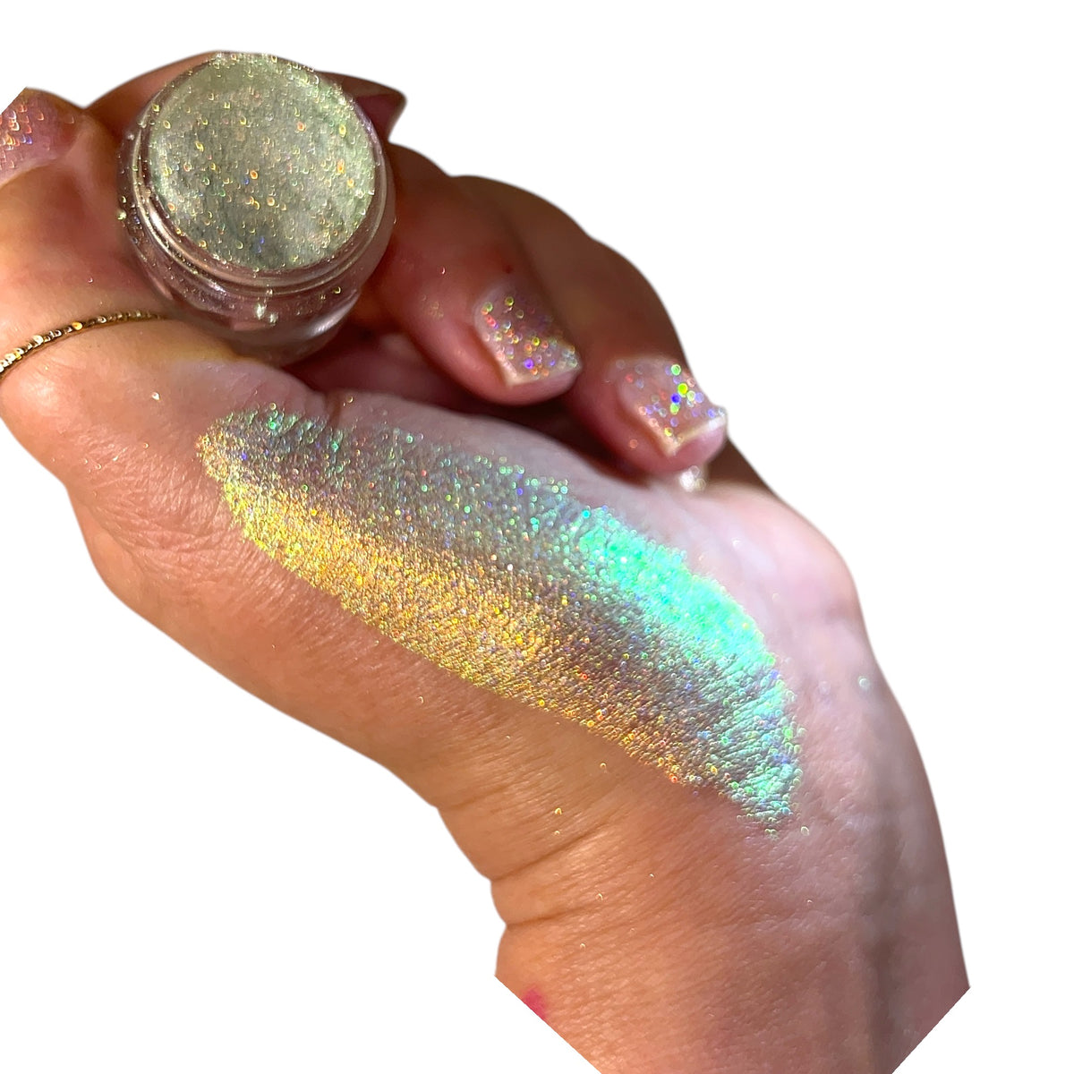 Magical Makeup Minted Sparkling Holochrome Loose Eyeshadow 0.5g