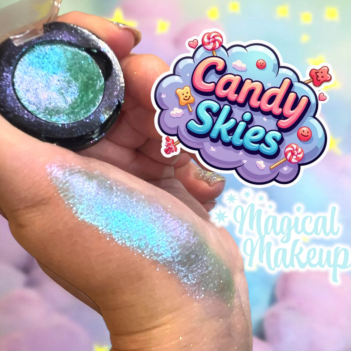 Magical Makeup Candy Skies Multichrome Eyeshadow 1.6g