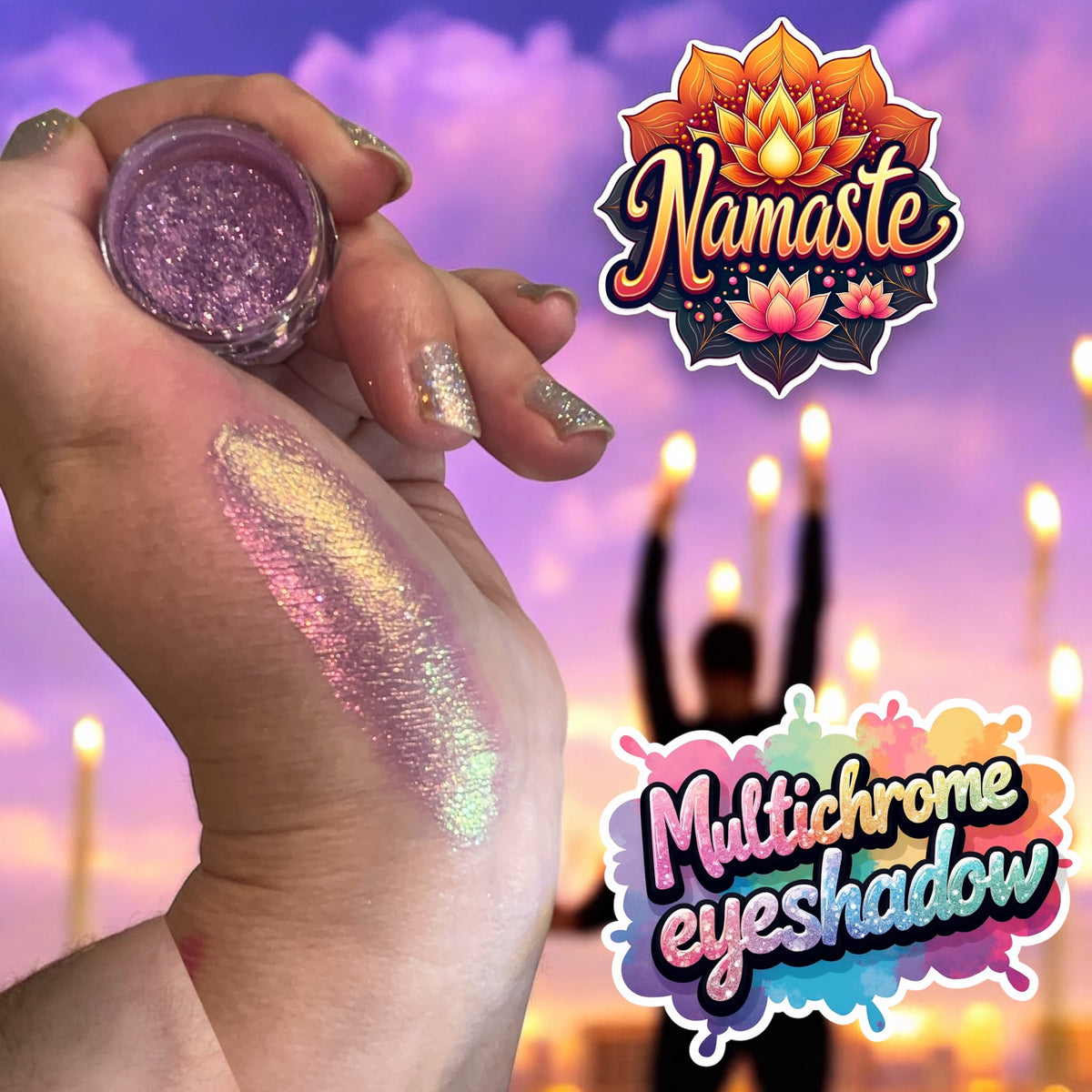 Magical Makeup Namaste Loose Pigment Multichrome Eyeshadow 0.5g