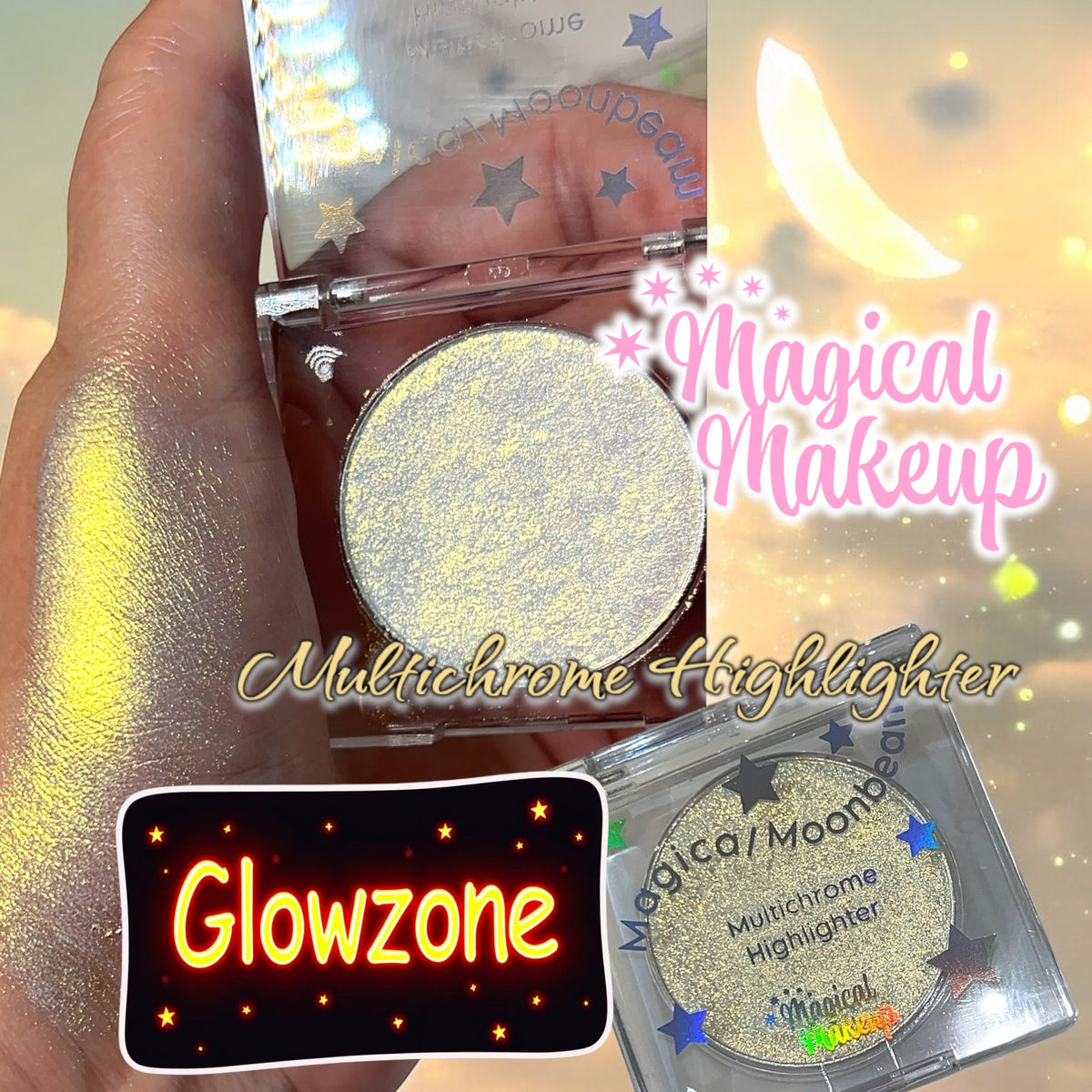 ‘Glowzone’ Moonbeam Multichrome Highlighter 3.3g