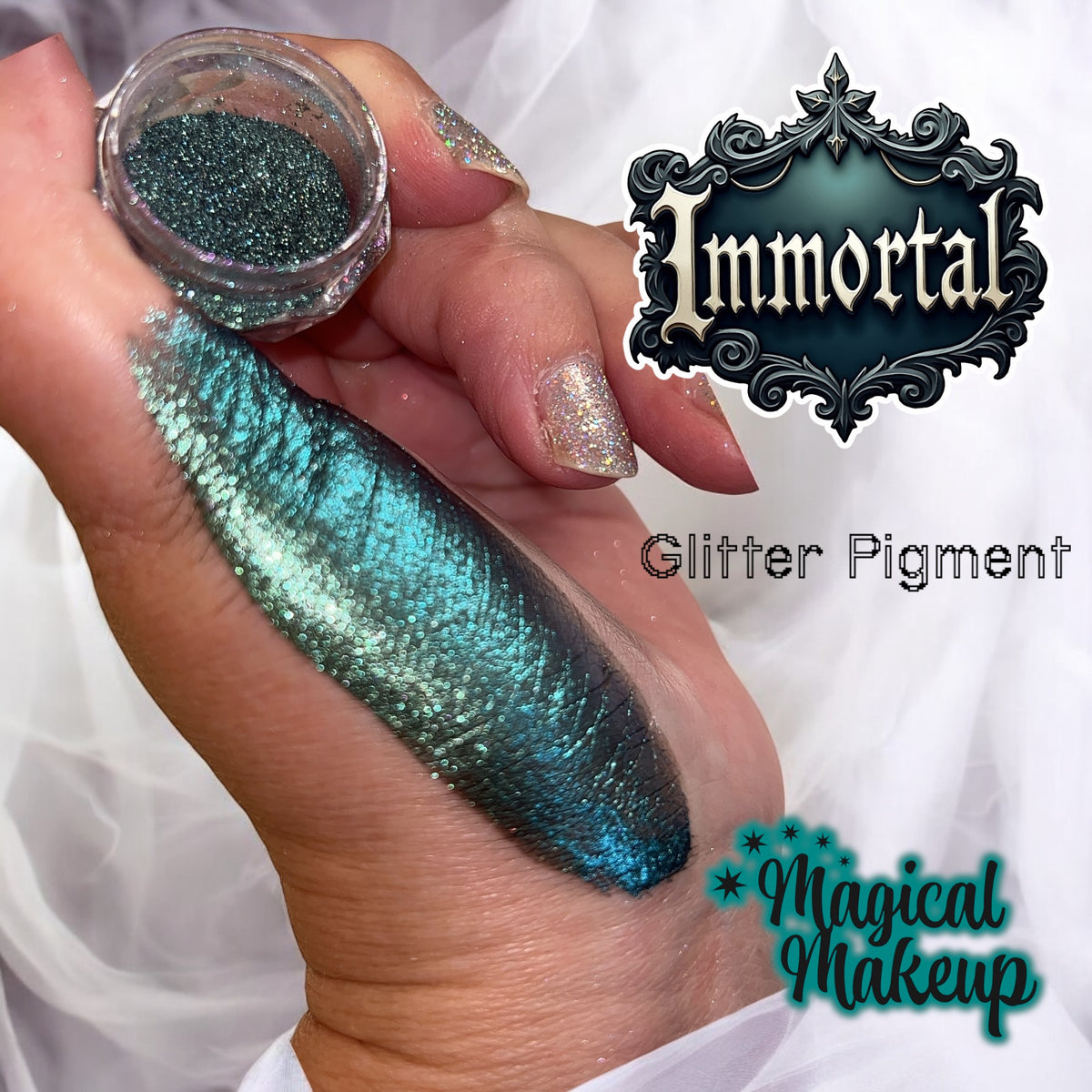 Magical Makeup Immortal Smoky Mermaid Multichrome Loose Eyeshadow 0.5g