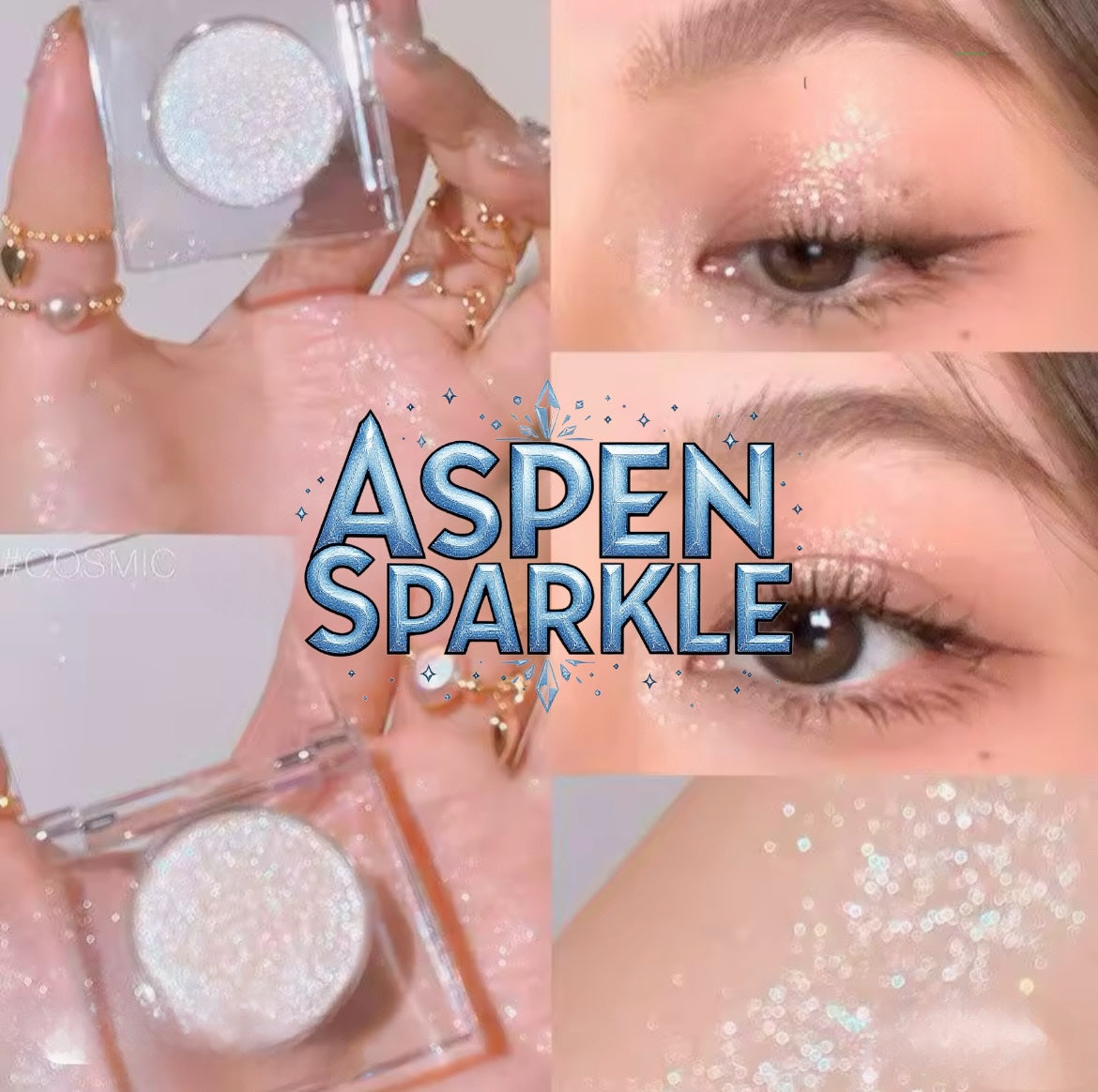 Wet Shimmer Eyeshadow Topper in Aspen Sparkle