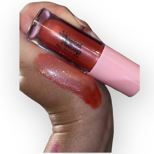 Rosy Glow Magic Shimmer Lipgloss